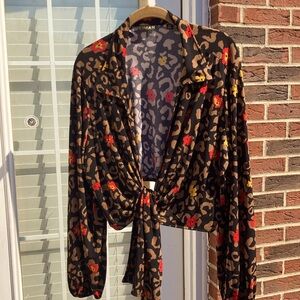 Iman Cropped Top Sz 2XP